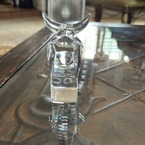 Orrefors  Crystal bull figurine 4807-20 Gunnar Cyren - Picture 5 of 5